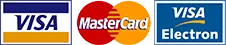Visa|MasterCard|Visa Electron