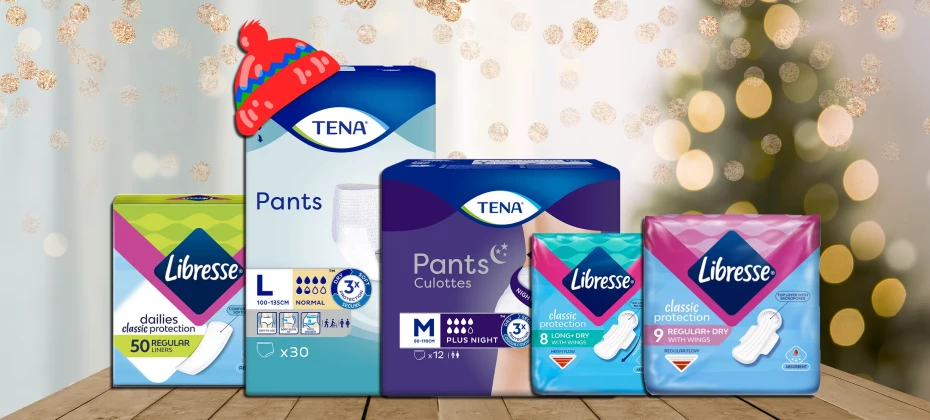 Акція на продукцію Tena та Libresse