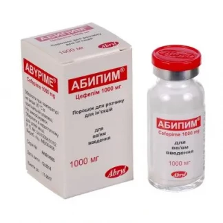 АБИПИМ порошок для раствора для инъекций по 1000 мг №1-0