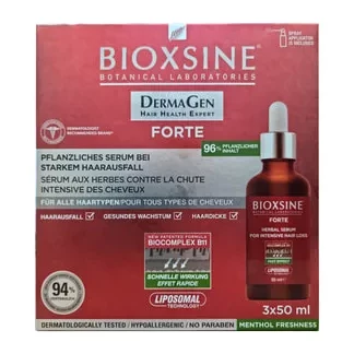 Сыворотка Bioxsine (Биоксин) Дермаджен Форте против выпадения волос 50мл №3-0