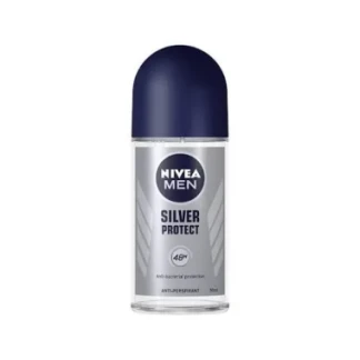 Антиперспірант роликовий чоловічий Nivea (Нівея) Срібний захист 50мл-0