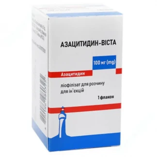 АЗАЦИТИДИН-Віста ліофілізат для ін'єкцій по 100мг №1 АЗАЦИТИДИН-Віста ліофілізат для ін'єкцій по 100мг №1-0