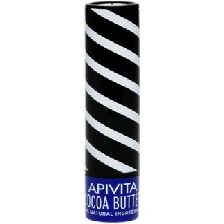 Бальзам для губ Apivita (Апивита) с маслом какао SPF20 4,4г-0