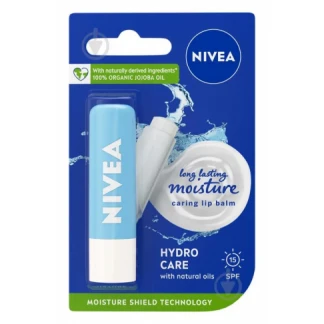 Бальзам для губ Nivea (Нівея) Аква догляд 4,8г-0