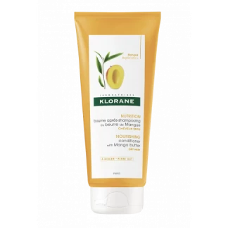 Бальзам-ополаскиватель Klorane (Клоран) Mango Condicioner питательный с маслом манго для сухих волос 200 мл-0