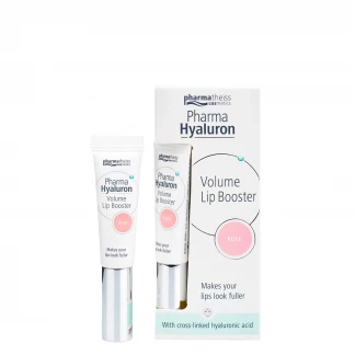 Бальзам Pharma Hyaluron (Фарма гіалурон) Lip Booster для об'єму губ рожевий 7 мл -1