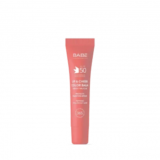 Бальзам-тінт для губ та щік BABE (БАБЕ) Laboratorios Pink з гіалуроновою кислотою та пептидами SPF50 20мл Бальзам-тінт для губ та щік BABE (БАБЕ) Laboratorios Pink з гіалуроновою кислотою та пептидами SPF50 20мл-0