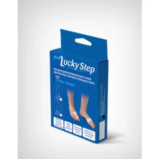 Бандаж для корекції вальгусної деформації першого пальця стопи Lucky Step (Лакі Степ) LS3082 р.універсальний-3
