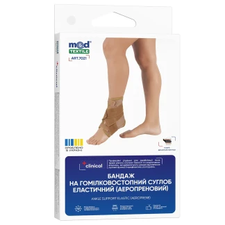 Бандаж на голеностопный сустав эластичный MedTextile 7021 р.XL бежевый-0