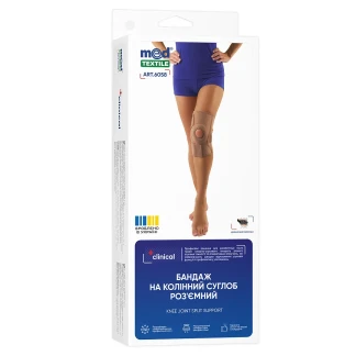 Бандаж на коленный сустав разъемный MedTextile (МедТекстиль) 6058 р.XXL -0