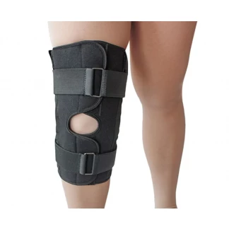 Бандаж (ортез) на колінний суглоб Алком 3052 р.2 чорний -0