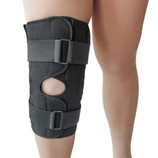 Бандаж (ортез) на колінний суглоб Алком 3052 р.1 чорний -0