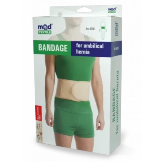 Бандаж при пупковій грижі MedTextile (МедТекстиль) 5051 р.XL/XXL бежевий-2