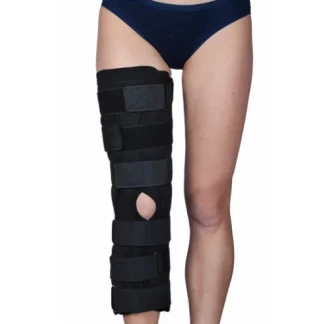 Бандаж (тутор) на колінний суглоб Алком 3013 р.1 чорний-0