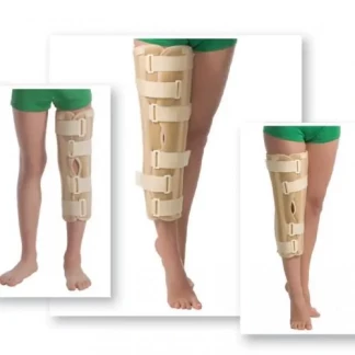 Бандаж (тутор) на колінний суглоб MedTextile (МедТекстиль) 6112 р.M/L бежевий-0