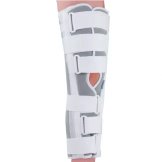 Бандаж (тутор) на колінний суглоб повної фіксації Ortop (Ортоп) OH-601 р.S сірий-1