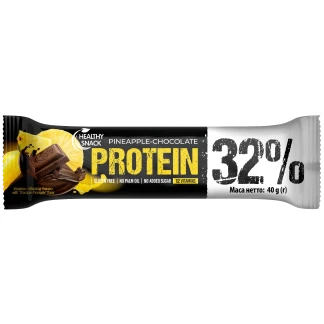 Батончик протеїновий для спортивного харчування Healthy Snack (Хелсі Снек) Шоколад-ананас 40г-0