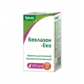 БЕКЛАЗОН-Еко аерозоль для інгаляцій по 100мкг/дозу по 200 доз-0