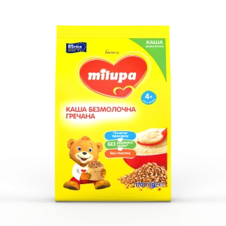 Безмолочна каша Milupa (Мілупа) Гречана 170 г-0