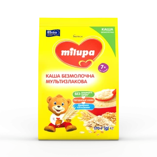 Безмолочна каша Milupa (Мілупа) Мультизлакова 170 г-0