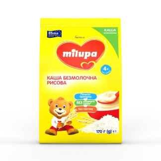 Безмолочна каша Milupa (Мілупа) Рисова 170 г-0