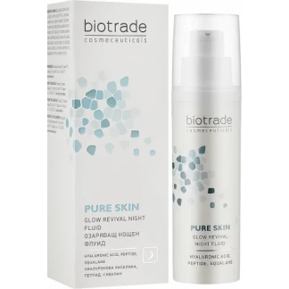 Флюїд Biotrade (Біотрейд) Pure Skin нічний для сяяння шкіри 50мл-0
