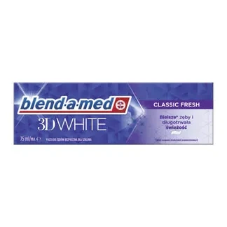 Зубна паста Blend-a-med (Бленд-а-мед) 3D White Класична свіжість 75мл-0