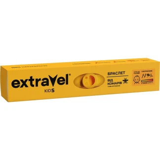 Браслет-реппелент ExtraVel (Екстравел) Kids + змінний картридж Браслет-реппелент ExtraVel (Екстравел) Kids + змінний картридж-0