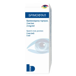 БРІМОФТАЛ краплі очні 0,2% по 5мл-0