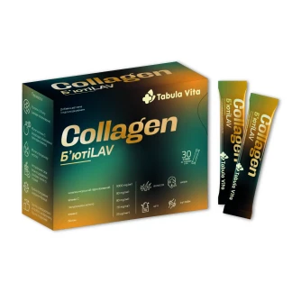 Б`ЮТІLAV Колаген Tabula Vita (Табула Віта) розчин №30 у стіках-0