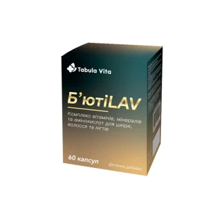 Б`ЮТІLAV Tabula Vita (Табула Віта) капсули №60-0
