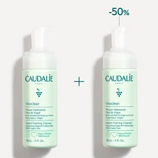 Caudalie (Кодалі) Набір Vinoclean Мус для очищення обличчя Fleur de Vigne 2х150мл (43753) Caudalie (Кодалі) Набір Vinoclean Мус для очищення обличчя Fleur de Vigne 2х150мл (43753)-0