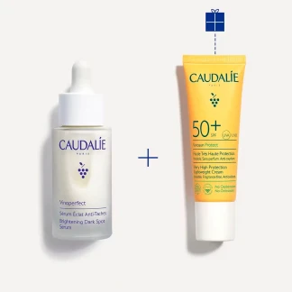 Caudalie (Кодалі) Набір Vinoperfect Сироватка для корекції кольору обл.30мл + сонцезах.крем 20мл (46025) Caudalie (Кодалі) Набір Vinoperfect Сироватка для корекції кольору обл.30мл + сонцезах.крем 20мл (46025)-1