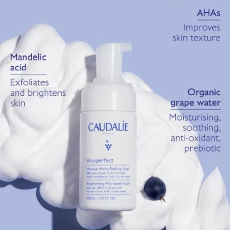 Caudalie (Кодалі) Vinoperfect Піна мікропілінг 100мл (43261) Caudalie (Кодалі) Vinoperfect Піна мікропілінг 100мл (43261)-2