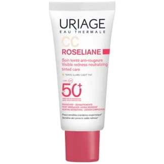 CC-крем для лица Uriage (Урьяж) Roseliane тонирующий против покраснения SPF50+ 40мл-0