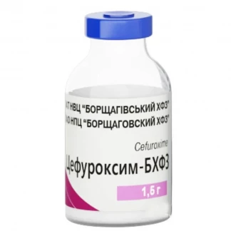 ЦЕФУРОКСИМ порошок для розчину для ін'єкцій по 1500мг №1-0