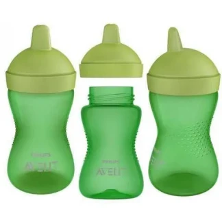 Чашка Avent (Авент) з носиком зелена 18+міс. 300мл (SCF804/03) Чашка Avent (Авент) з носиком зелена 18+міс. 300мл (SCF804/03)-0