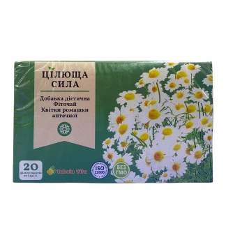Цілюща сила фіточай ромашки квіти Tabula Vita (Табула Віта) №20 фільтр-пакети-0