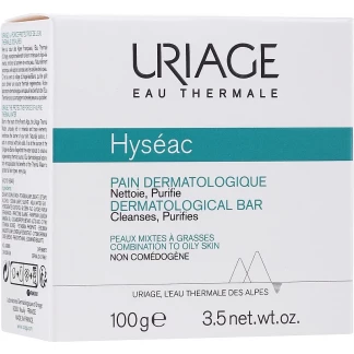 Мило Uriage (Урьяж) Hyseac Cleansing Soap дерматологічне для проблемної шкіри 100 г-1