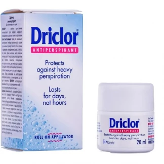 Дезодорант-антиперспирант Driclor (Дриклор) от повышенного потоотделения 20 мл-0