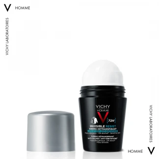 Дезодорант-антиперспірант кульковий Vichy (Віши) 72 Hr Homme Deo Invisible Resist 72 години 50 мл-1