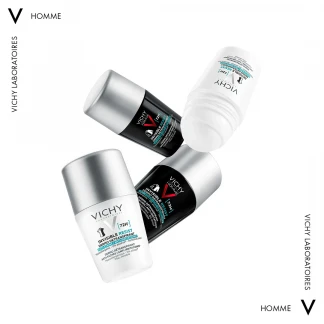 Дезодорант-антиперспірант кульковий Vichy (Віши) 72 Hr Homme Deo Invisible Resist 72 години 50 мл-6