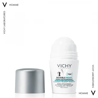 Дезодорант-антиперспирант шариковый Vichy (Веши) 72 Hr Invisible Resist 72 часов 50мл-1