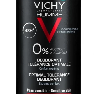 Дезодорант для чоловіків Vichy (Віши) Оптимальний комфорт чутливої шкіри 48 годин захисту 100 мл-1