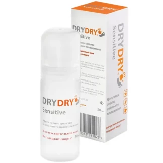 Дезодорант Dry Dry Sensitive для чувствительной кожи, 50 мл-0