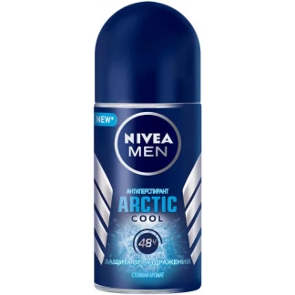 Дезодорант Nivea (Нівея) Men Arctic Cool Захист від запаху і подразнення кульковий антиперспірант 50 мл-1