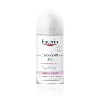 Дезодорант кульковий Eucerin (Юцерин) Deodorant 0% Aluminium без алюмінію для чутливої шкіри 50мл (3606021)-0