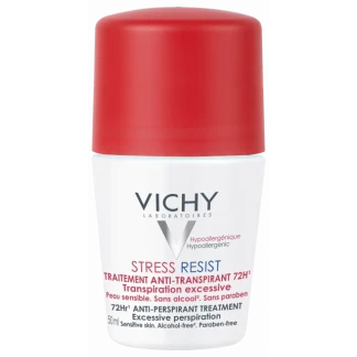 Дезодорант кульковий Vichy (Віши) Stress Resist Anti-Transpirant 72H інтенсивний 72 години захисту в стресових ситуаціях 50 мл-0