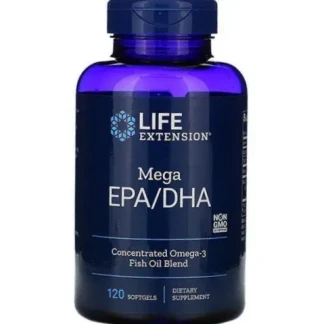 Дієтична добавка Life Extension (Лайф Екстеншн) Мега EPA/DHA Риб'ячий жир капсули №120-0
