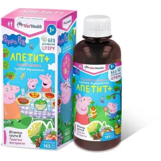 Дієтична добавка NatHealth (Натхелс) Апетит+ для дітей розчин по 165мл у флаконі Дієтична добавка NatHealth (Натхелс) Апетит+ для дітей розчин по 165мл у флаконі-0